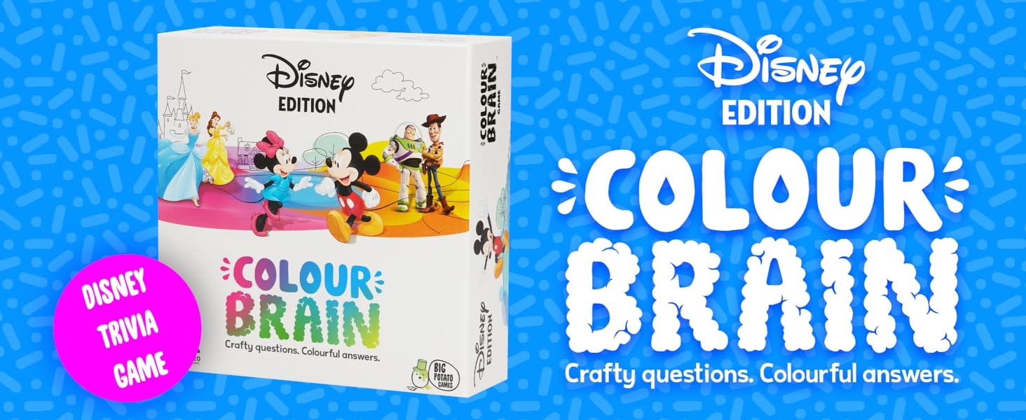 disney coloubrain, big potato games, board games for kids and adults