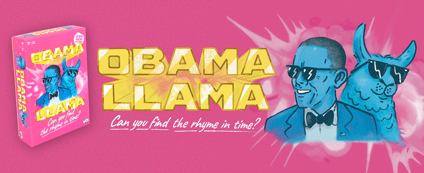 obama llama, big potato games, board games for kids and adults