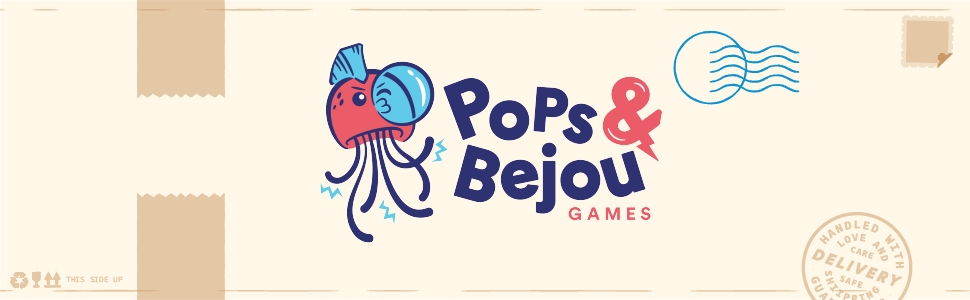 Pops & Bejou Games logo
